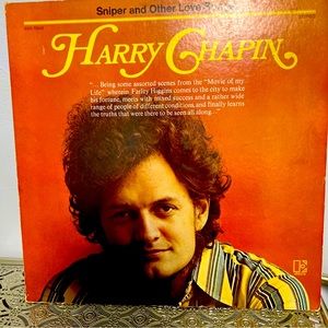 RARE ROCK POP MUSIC RECORD ALBUM ~ HARRY CHAPIN ~ VINTAGE ORIGINAL VINYL LP 1972